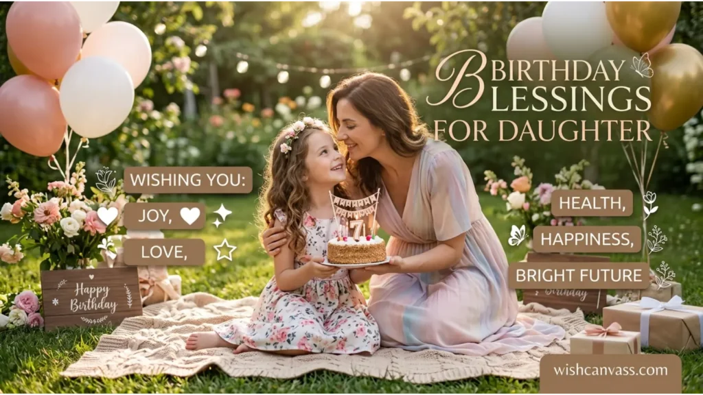 Birthday Blessings for Daughter