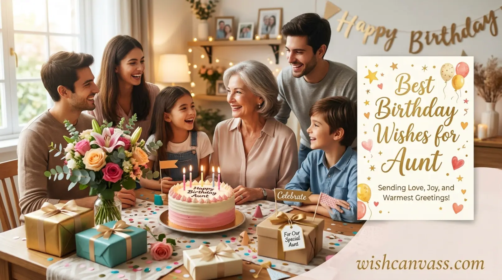 Best Birthday Wishes for Aunt