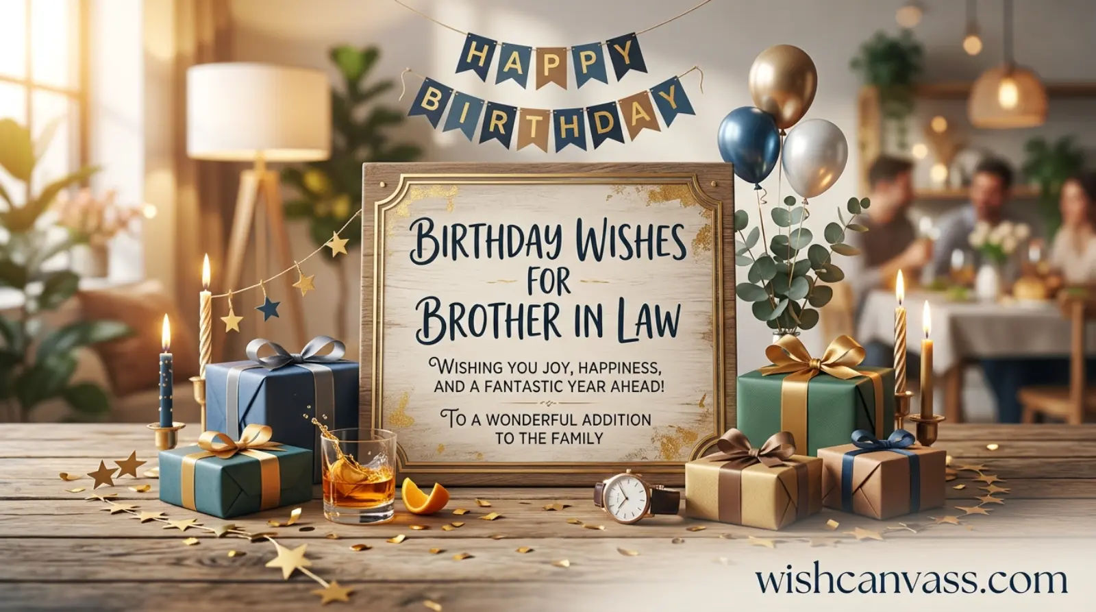 Birthday Wishes for Brother in Law