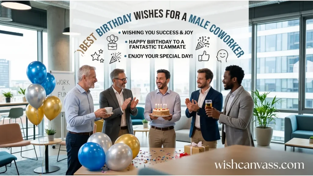 Birthday Wishes for a Male Coworker
