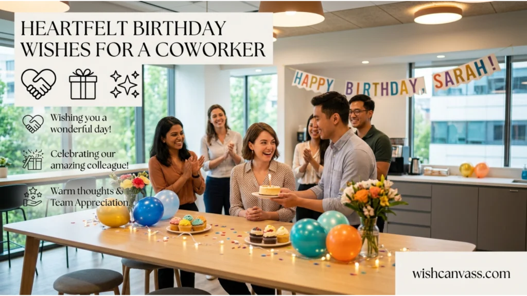 Heartfelt Birthday Wishes for a Coworker