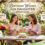 Birthday Wishes for Daughter from Mom