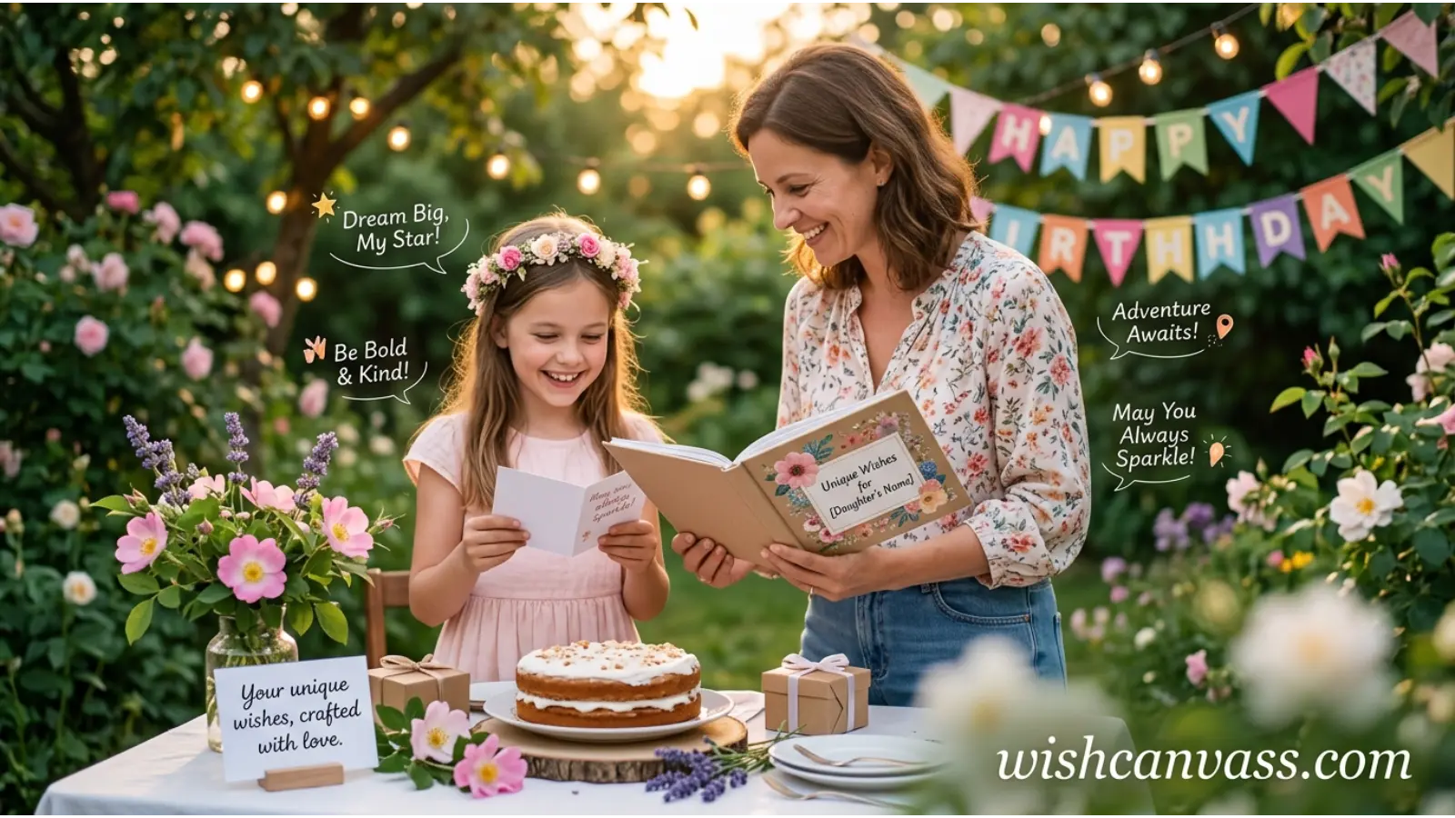 Unique Birthday Wishes for Daughter