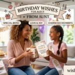 Birthday Wishes for Niece from Aunt