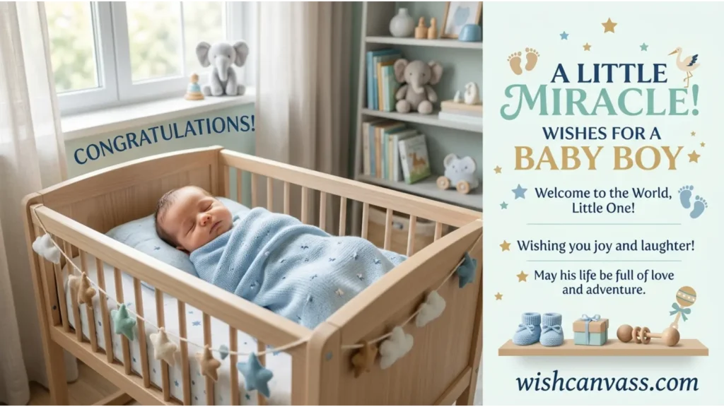 Congratulations Wishes for New Born Baby Boy