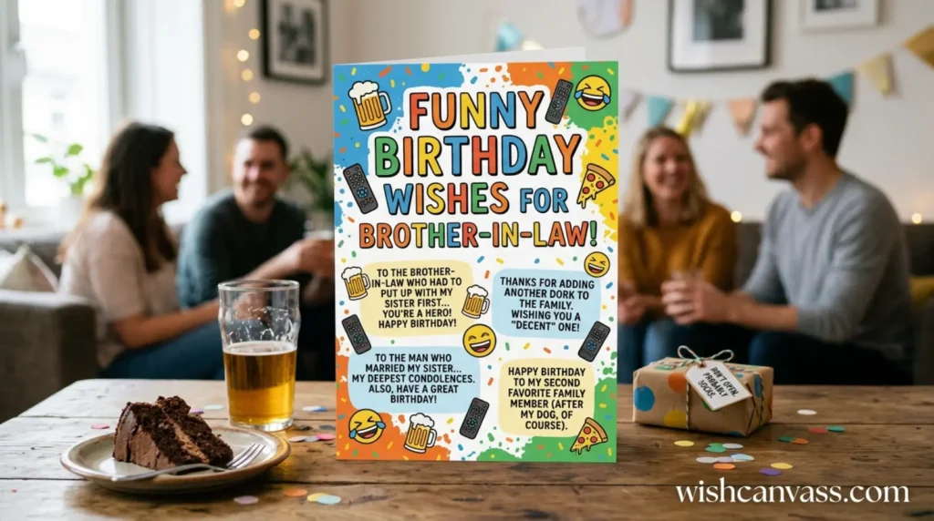 Funny Birthday Wishes for Brother in Law