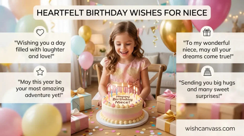Heartfelt Birthday Wishes for Niece