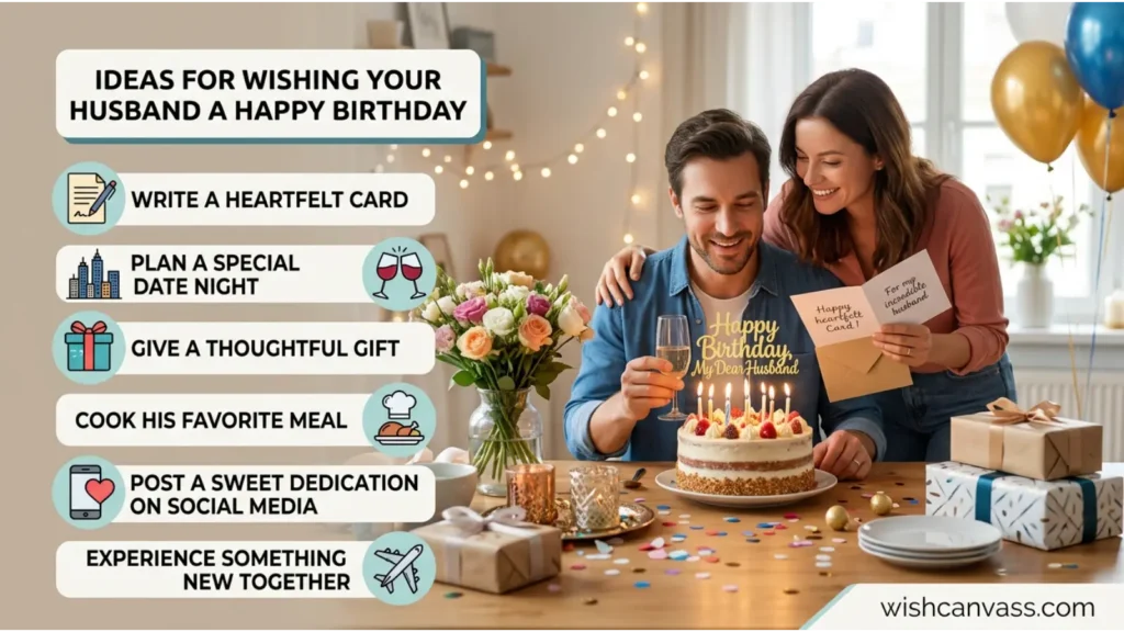 How Do You Wish Your Husband a Happy Birthday