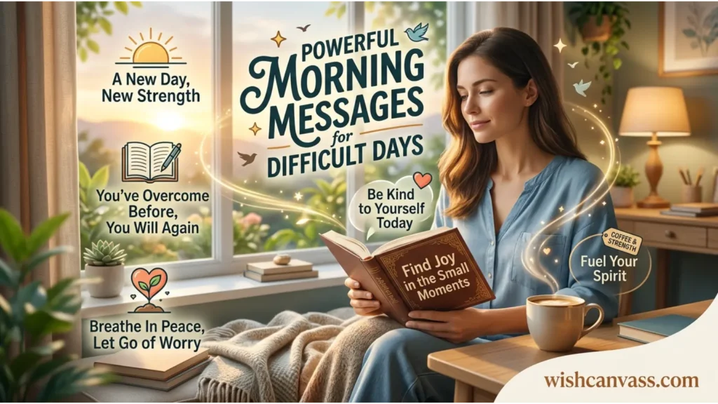 Powerful Morning Messages for Difficult Days