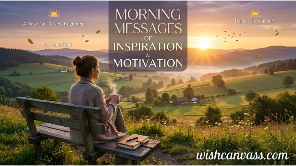 Inspirational Motivational Morning Messages
