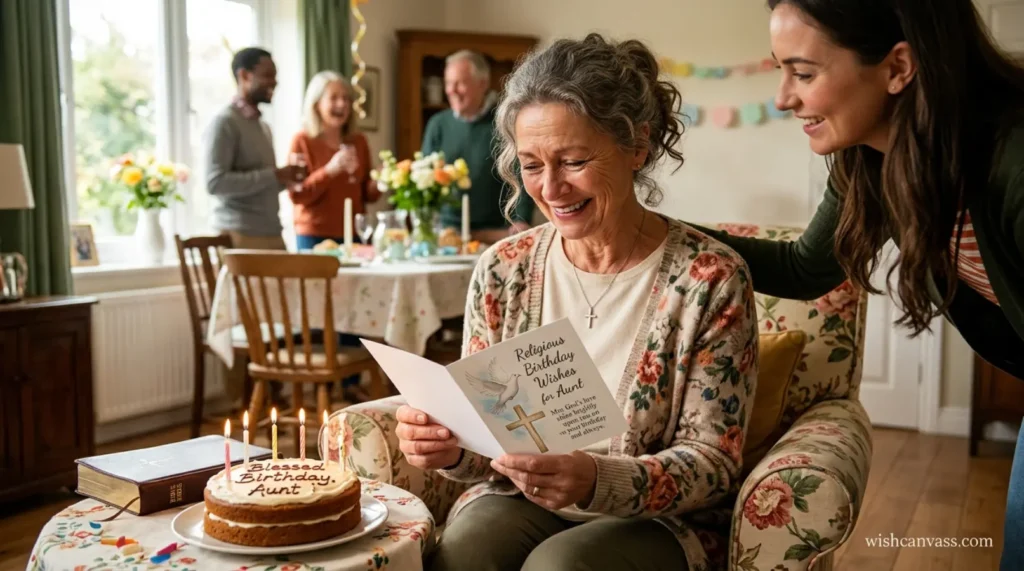 Religious Birthday Wishes for Aunt