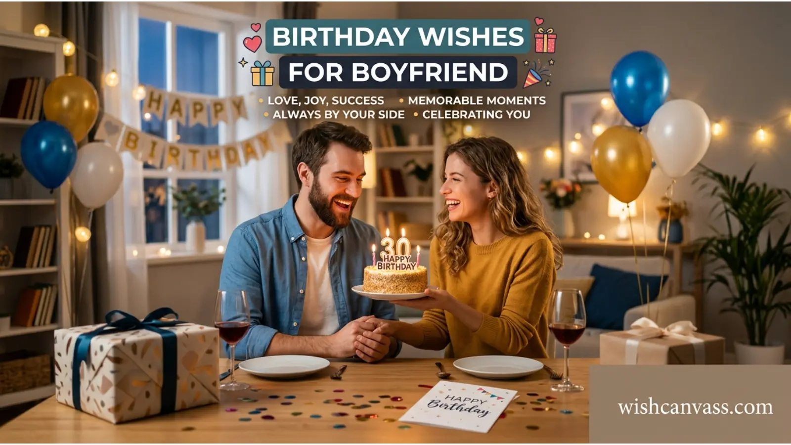 Birthday Wishes for Boyfriend