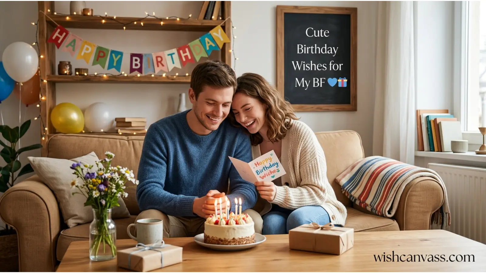 Cute Birthday Wishes for Boyfriend