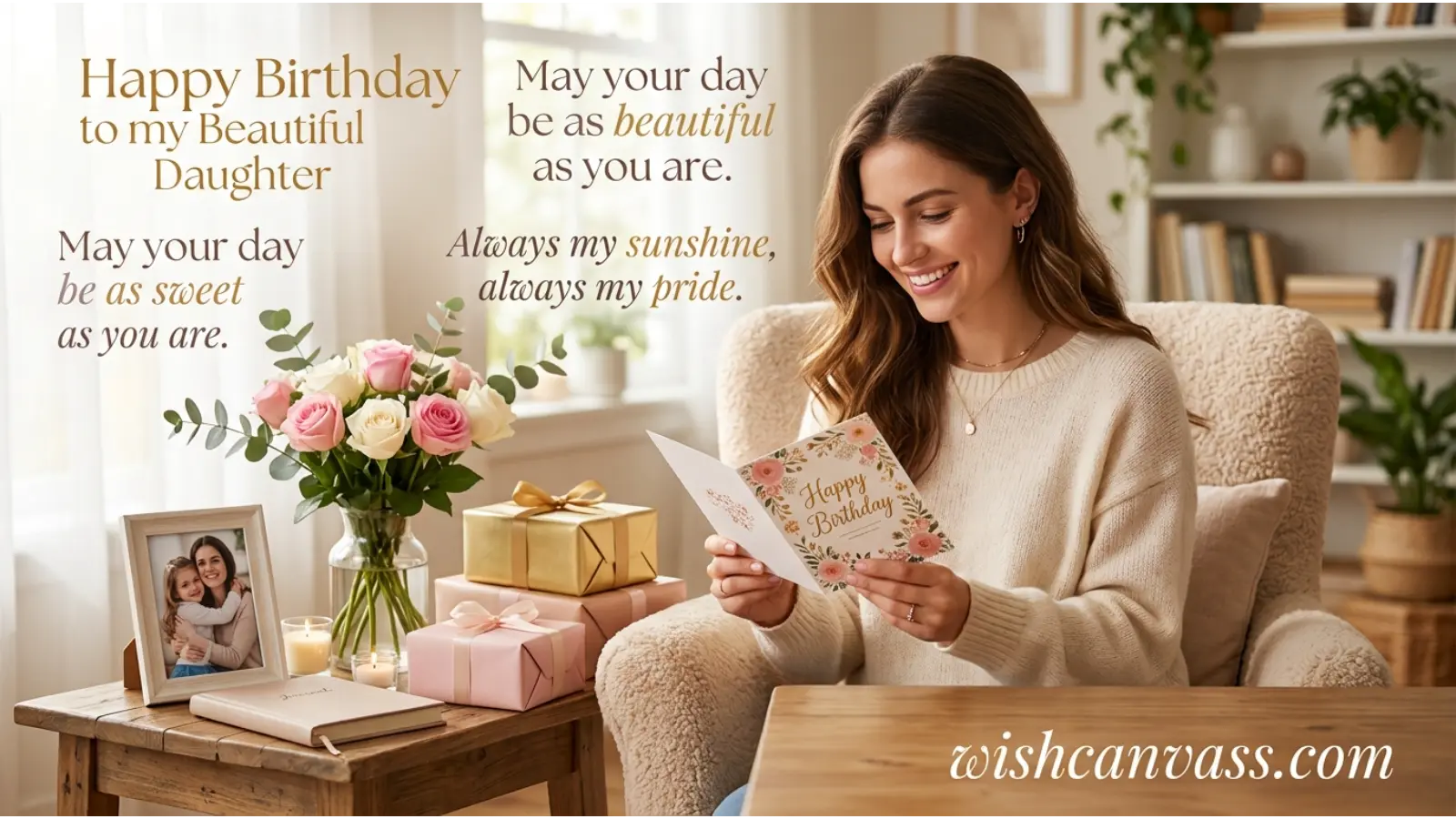 Birthday Wishes for a Daughter: Heartfelt, Sweet & Beautiful Messages