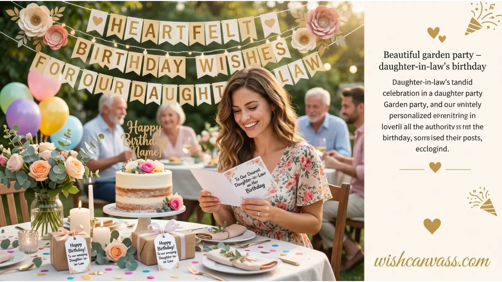 Heartfelt Birthday Wishes for Daughter-in-Law