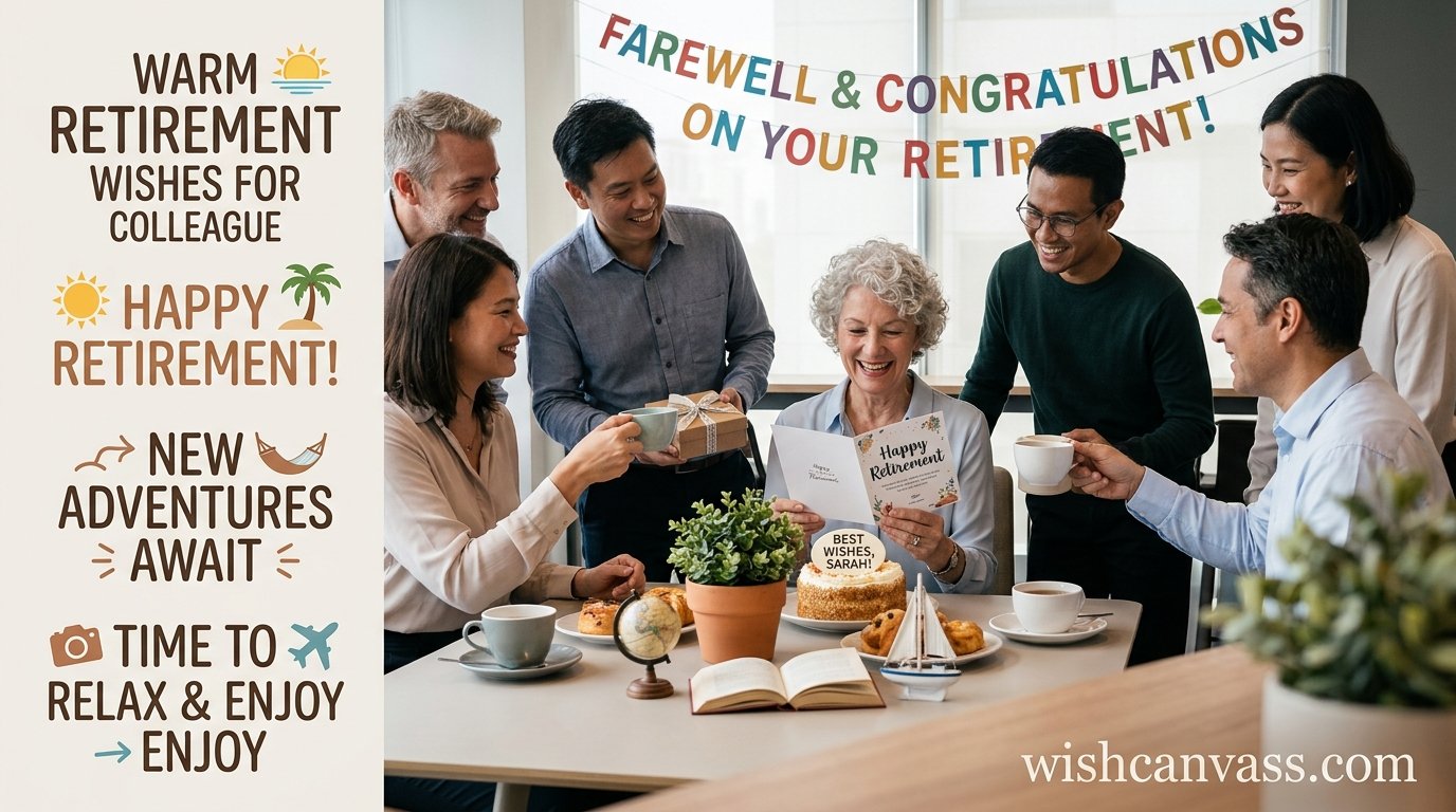 Retirement Wishes for Colleague