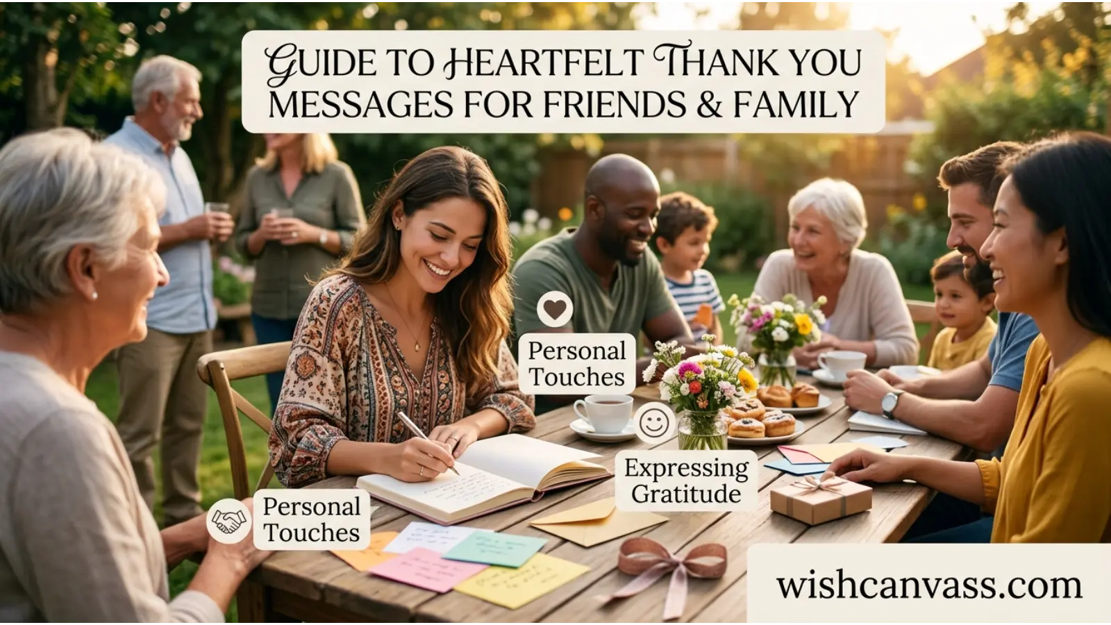 Thank You Messages for Friends and Family