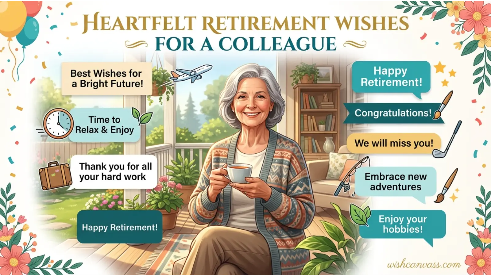 Retirement Wishes for Colleague